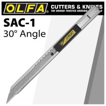 Olfa Graphic Art Knife Stainless 30 Degree Angled Blade Snap Off