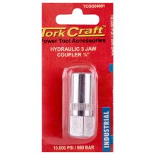Tork Craft Hydraulic 3 Jaw Coupler 1/8" Blister