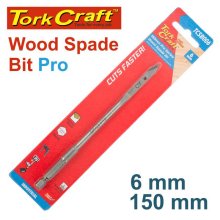 Tork Craft Spade Bit Pro Series 6mm X 150mm