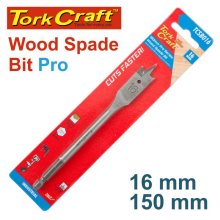 Tork Craft Spade Bit Pro Series 16mm X 150mm