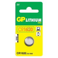 GP CR1620 Lithium Battery Card 1