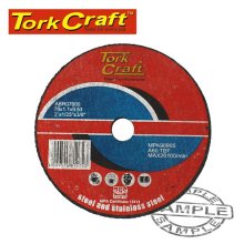 Tork Craft Abrasive Cutting Wheel For Steel 76 X 1.1 X 9.53 Tork Craft Abrasive Cutting Wheel For Steel 76 X 1.1 X 9.53