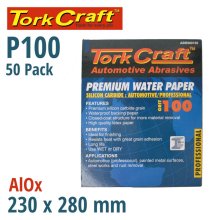 Tork Craft Premium Waterproof Paper 100 Grit 230 X 28 (50 Piece) Automotive