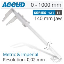 Accud Accud Vernier Caliper 0-1000mm ( 0.02mm)