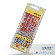 Alpen Multicut Drill Bit Set 5 Piece
