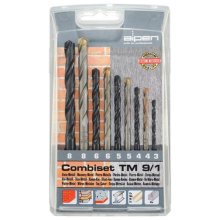 Alpen Hss/Masonry Drill Bit Kombi Set 3-8mm