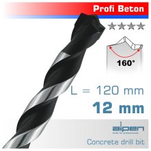 Alpen Concrete Profi Beton Drill Bit 12mm