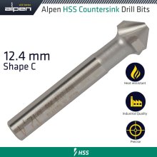 Alpen Hss Countersink 90 12.4 Din 335 Shape C