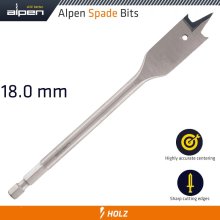 Alpen Spade Bit 16Mmx152Mm Alpen Spade Bit 16Mmx152Mm