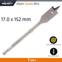 Alpen Spade Bit 17Mmx152Mm