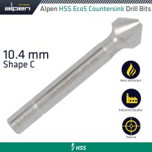 Alpen Hss-Eco5 Countersink 90 10.4 Din 335 Shape C