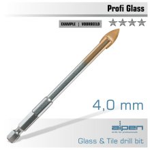 Alpen Glass And Tile Drill Bit 4mm