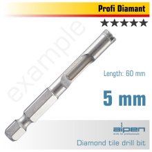 Alpen Diamond Drill Bit 5mm