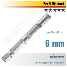 Alpen Diamond Drill Bit 6mm