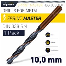 Alpen Sprint Master Din 338 10.0mm 1/Pack