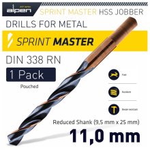 Alpen Sprint Master 11.0mm Reduced Shank 9.5x25 Pouched