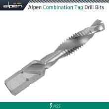 Alpen Combination Tap Plw M6 1/4" Shank