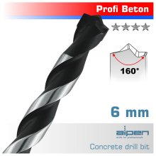 Alpen Concrete Profi Beton Drill Bit 6.0 X 150mm