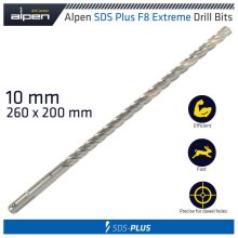 Alpen SDS Plus F8 Extreme 260 X 200 10mm Hammer Bit