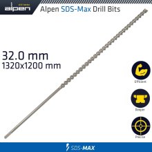 Alpen Sds Max Drill Bit 32Mm 1320 1200Mm