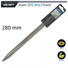 Alpen SDS Max Chisel Pointed 280mm