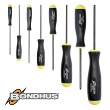 Bondhus Ball End Scr-Driver 8pc Set 0.5-5/32" Pouched