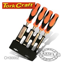 Tork Craft Chisel Set Wood 4 Piece In Blister