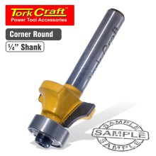 Tork Craft Router Bit Corner Round 3/16"