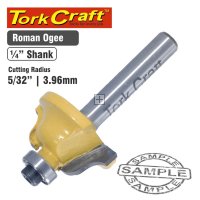 Tork Craft Router Bit Roman Ogee 5/32"