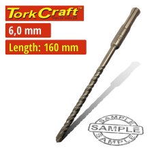 Tork Craft SDS Plus Drill Bit 160 X 100 6mm
