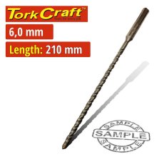 Tork Craft SDS Plus Drill Bit 210x150 6.0mm
