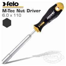 Felo Nut Driver Ergonic Magnetic 428 6,0x110