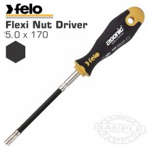 Felo Nut Driver Ergonic Flex Shaft 429 5,0x170