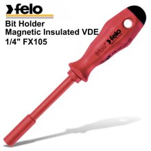 Felo Magnetic Bit Holder Insulated Frico 1/4"X105 Mm