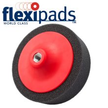 Flexipads Black Soft Polishing Sponge 150mm M14 X 2mm