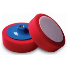Flexipads 150 X 50mm Red Velcro Polishing Foam Ultra Soft