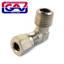 Gav Conical Male Elbow 6 X 1/4