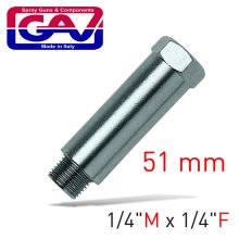 Gav Extension 1/4"X1/4"M/F 51mm
