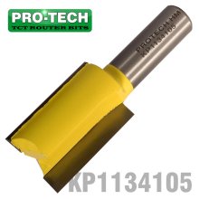 Pro-Tech Straight Bit 1" X 38mm Cut 2 Flute 1/2" Shank