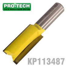 Pro-Tech Straight Bit 3/4" X 38mm Cut 2 Flute 1/2"Shank