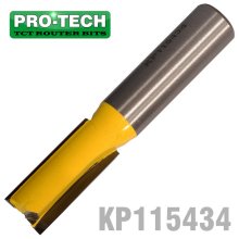 Pro-Tech Straight Bit 1/2"(12.7mm) X 1 1/4"(31.8mm) Cut 2 Flute With Bottom Cut