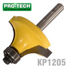 Pro-Tech Corner Rounding 1 1/2" X3/4" (1/2" Radius) 1/4" Shank