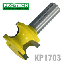 Pro-Tech Bull Nose Radius 1/2" X 20mm Full Radius 12.7mm 1/2" Shank