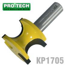 Pro-Tech Bull Nose Radius 3/4" X 29mm Full Radius 1/2" Shank