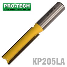 Pro-Tech Straight Bit 1/2" (12.7mm) X 2"(50.8mm) Two Flute 1/2" Shank