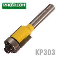 Pro-Tech Trim Bit 1/2" X 1/2"With Bottom Bearing 1/4" Shank Pro-Tech Trim Bit 1/2" X 1/2"With Bottom Bearing 1/4" Shank