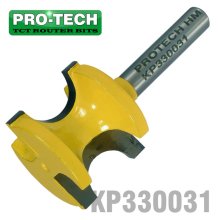 Pro-Tech External Bull Nose 1/2" X 22mm Full Radius 12.7mm 1/4" Shank