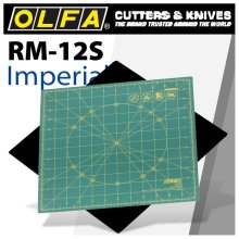 Olfa Rotating Mat Inches Grid 12 X 12 300 X 300mm