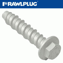 RAWLPLUG Concrete Screwbolt M14 17X80Mm Hex Flange Zinc Fl X20-Box