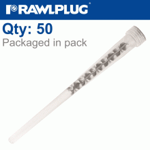 RAWLPLUG 200Mm Extention Tube X50 Per Bag
